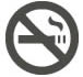 No Smoking Allowed Inside The Residance